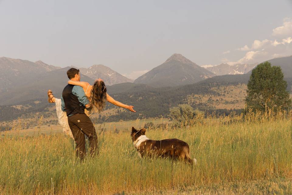 Montana golden hour