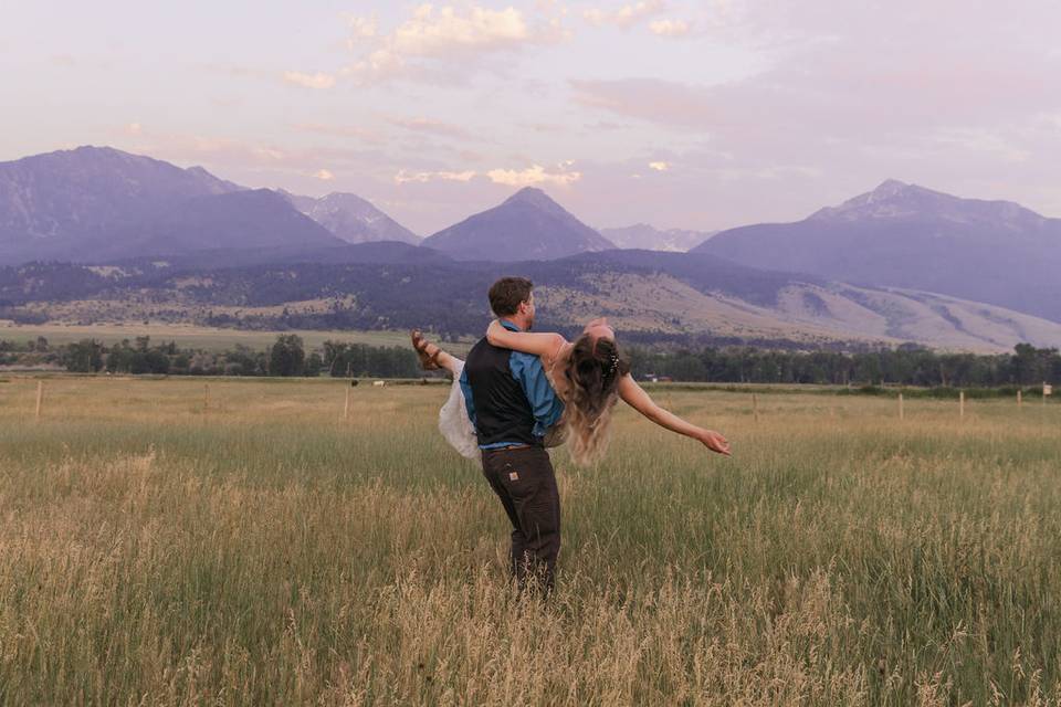 Montana blue hour