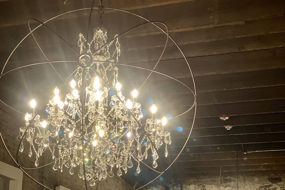 Large chandelier