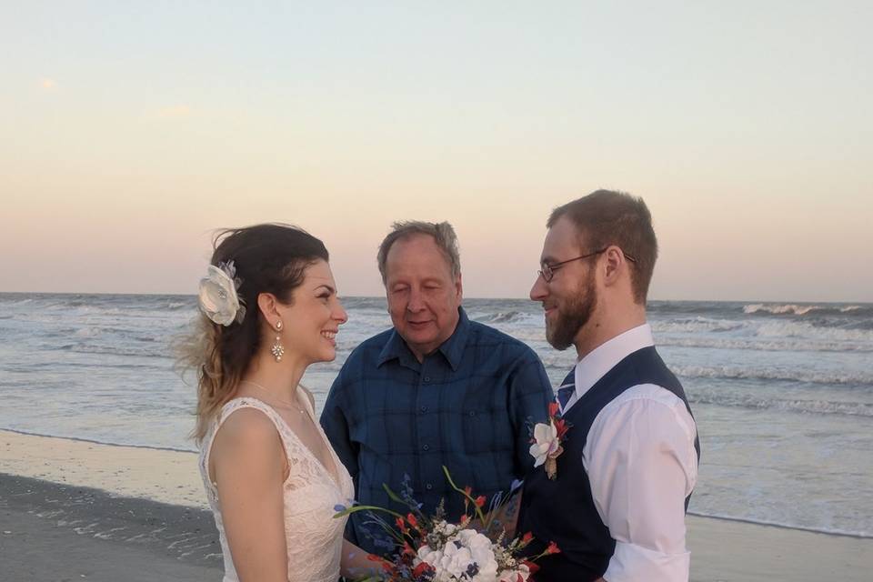 Beach wedding