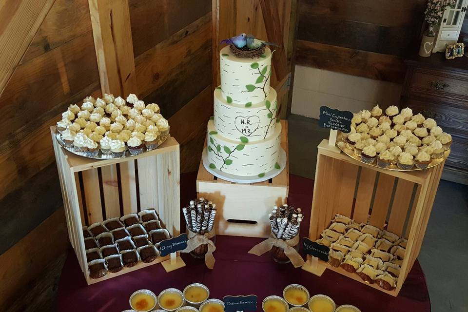 Dessert table