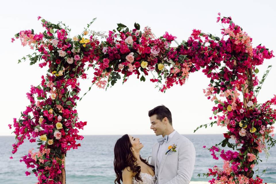 Colorful Villa Wedding