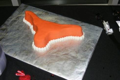 Longhorns Groom's Cake