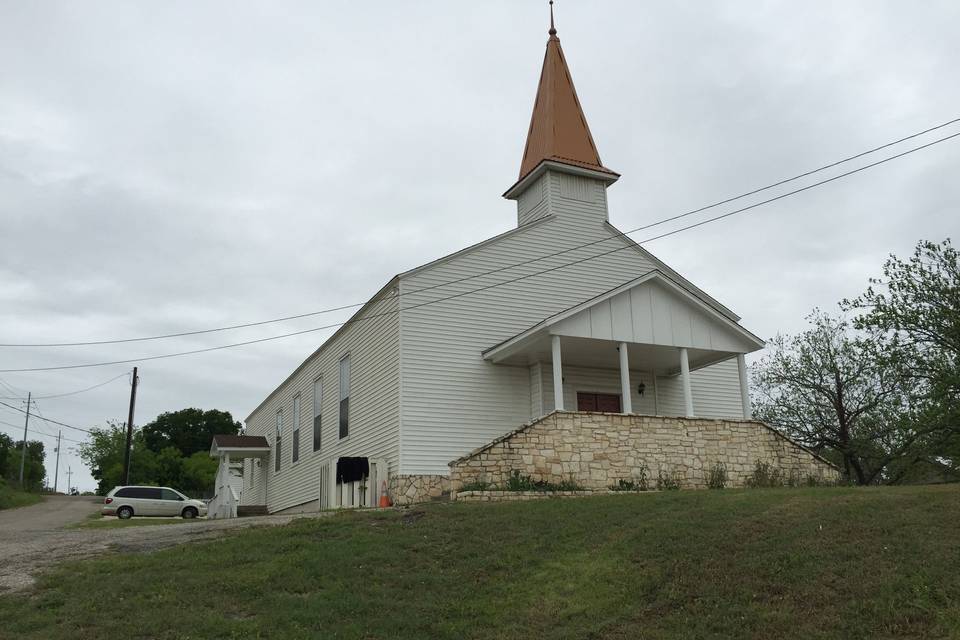 Exterior view of the chapel