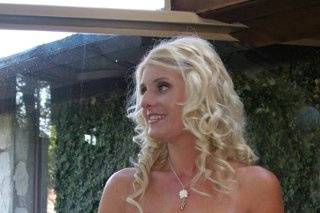 Christy,one of our wonderful summer brides