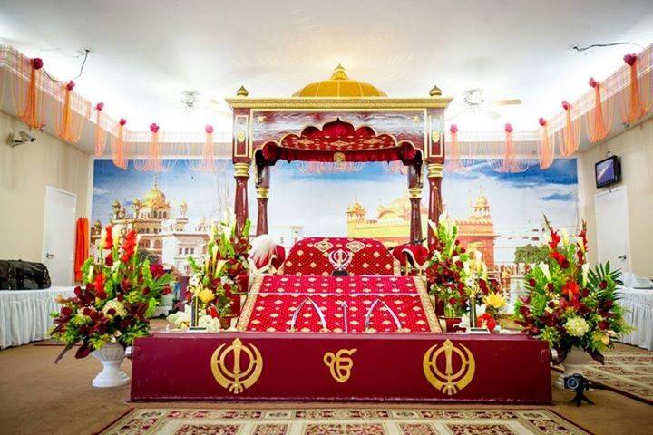 Sikh wedding at the gurudhwara