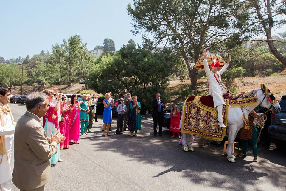Wedding procession