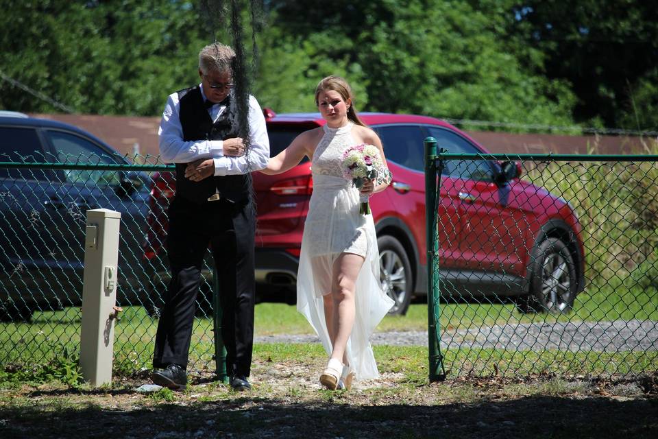 Wedding procession