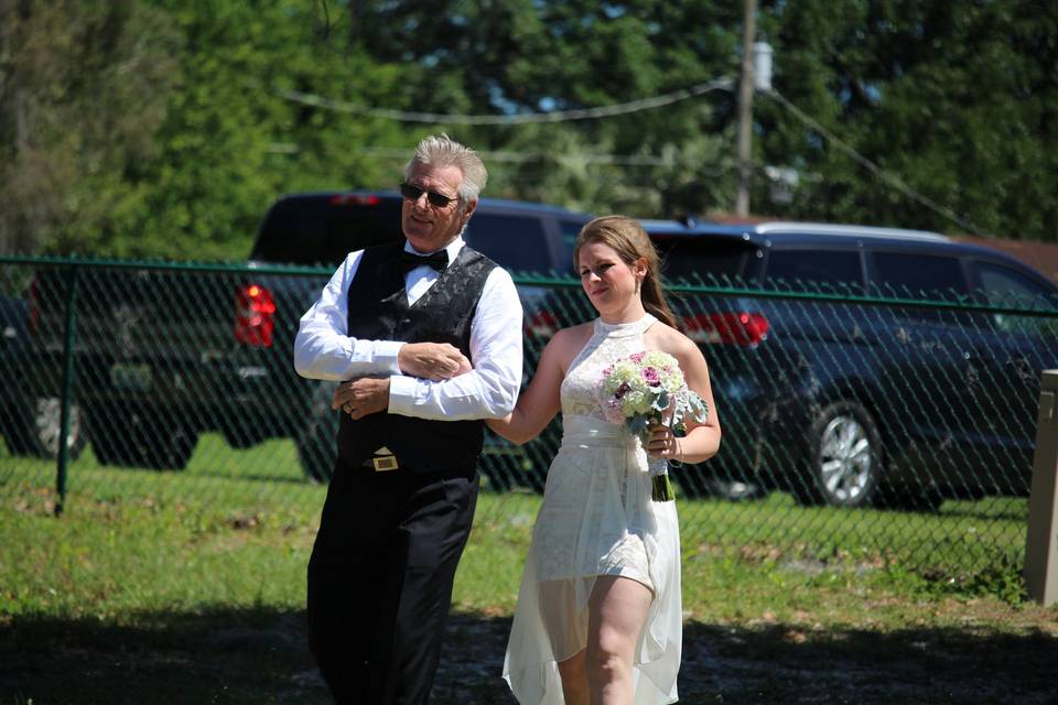 Wedding procession