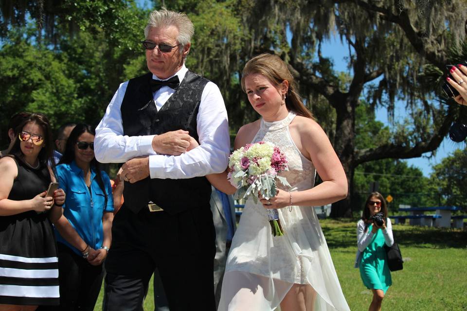 Wedding procession