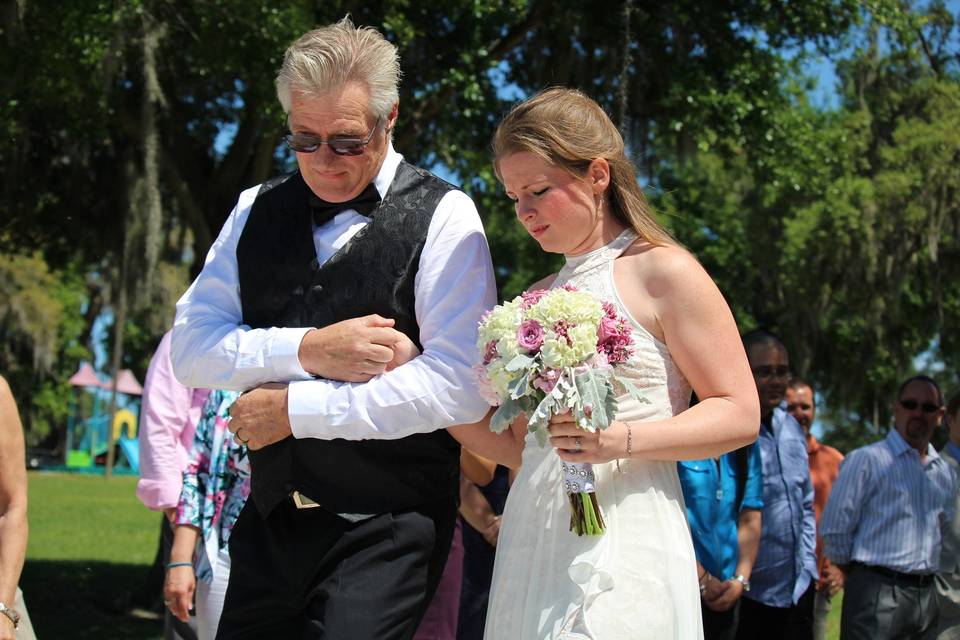 Wedding procession