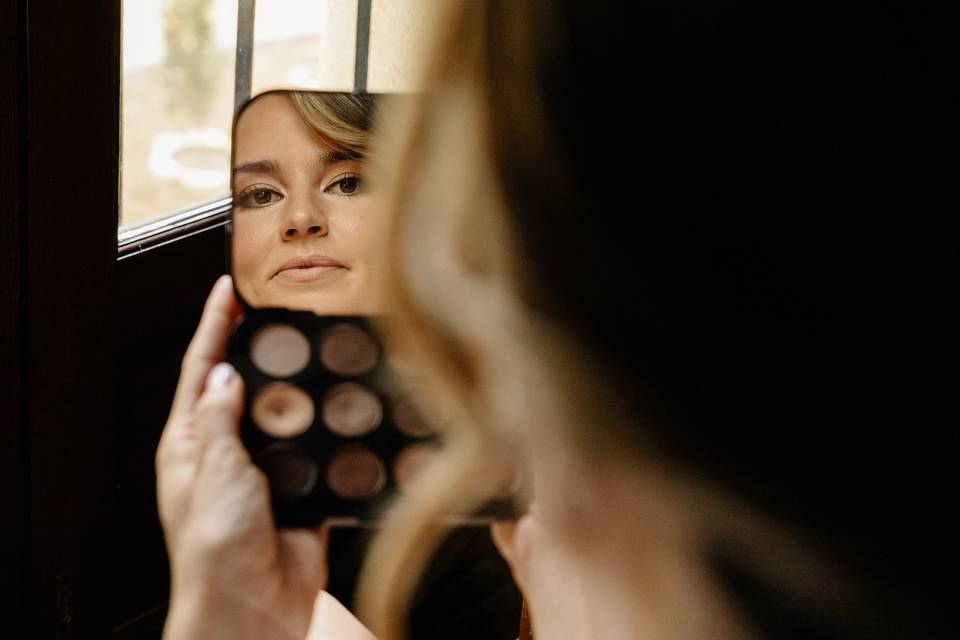 Bride make up