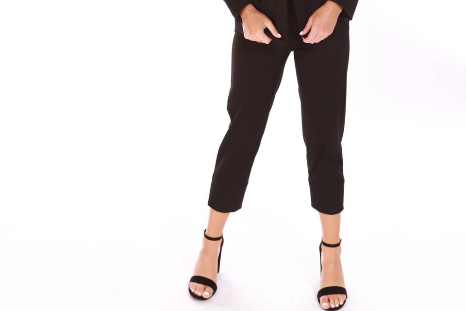 Lady's Knit Stretch Tuxedo