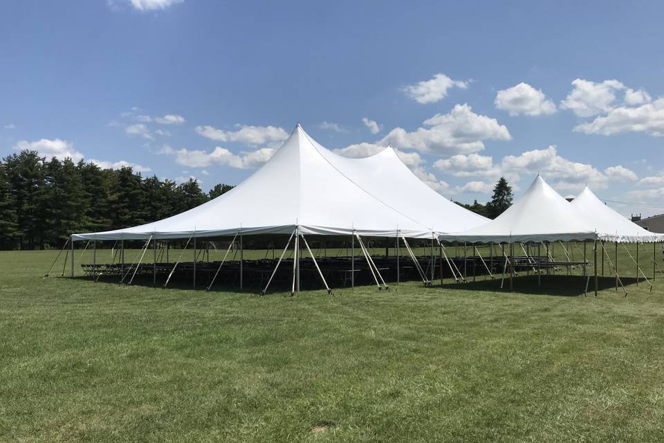 60 x 120 and 20 x 40 tent