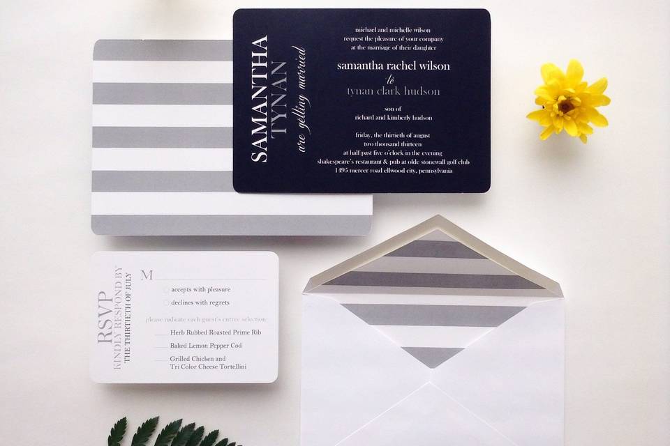 The samantha invitation set