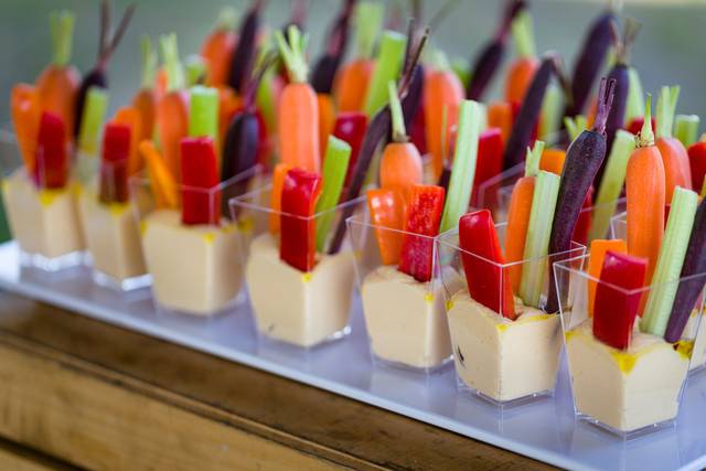 Hummus & Veggie Shooters