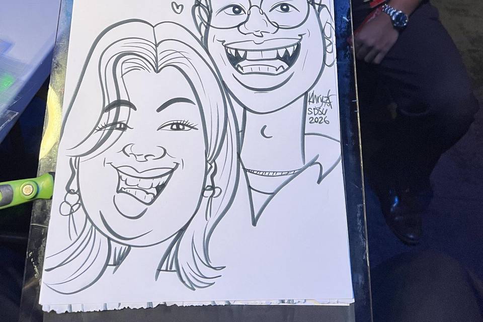 A happy couple