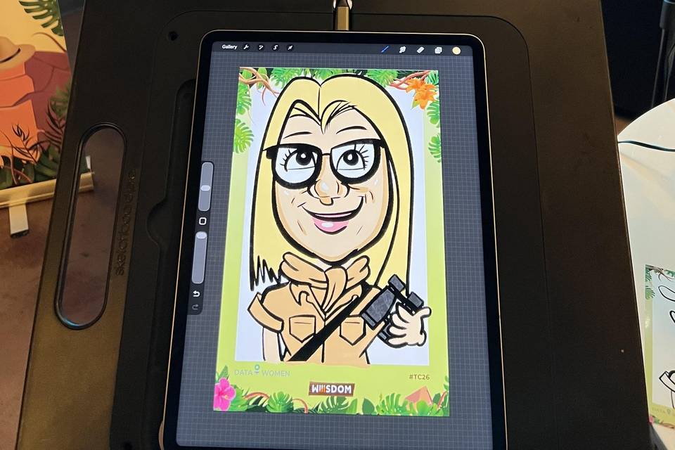 Digital caricature