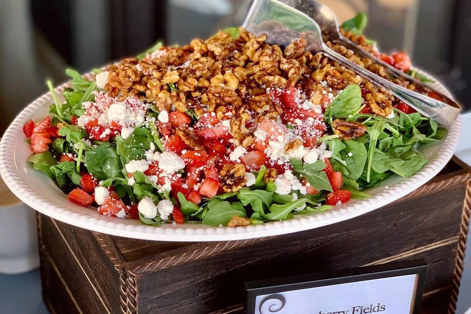 Strawberry fields salad