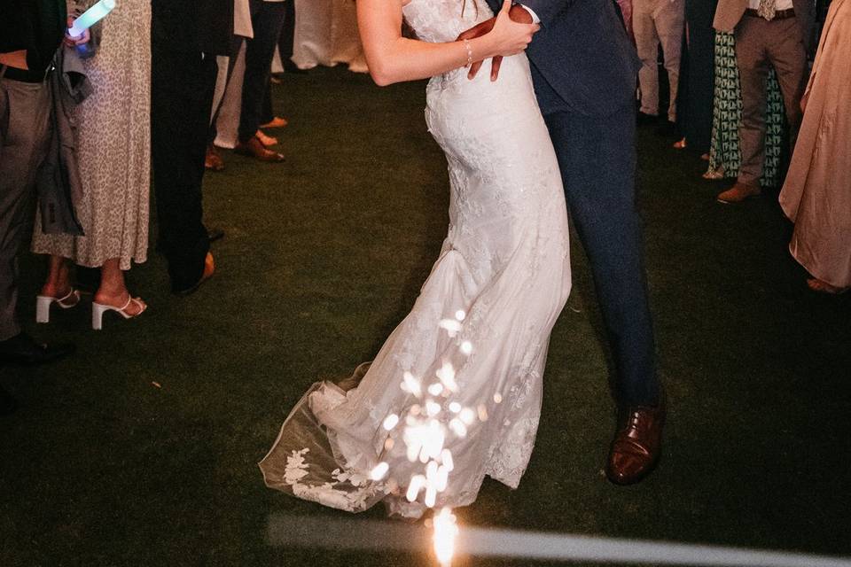 Sparkler exit
