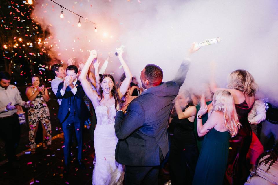 Couple dancing