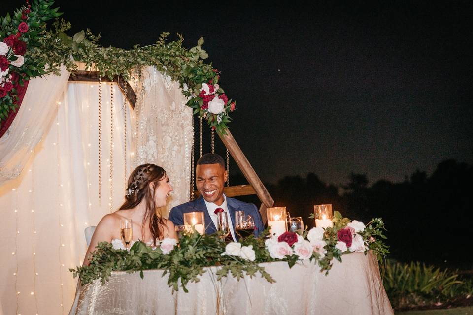 Sweetheart table