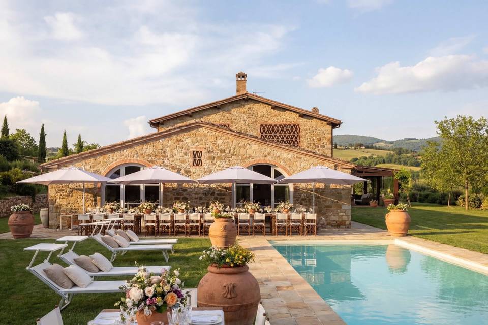 Luxury wedding venue Tuscany