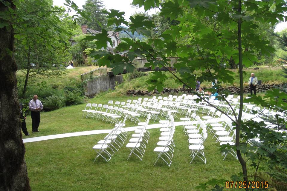 Ceremony area