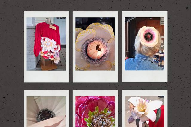 Paper Floral Collage