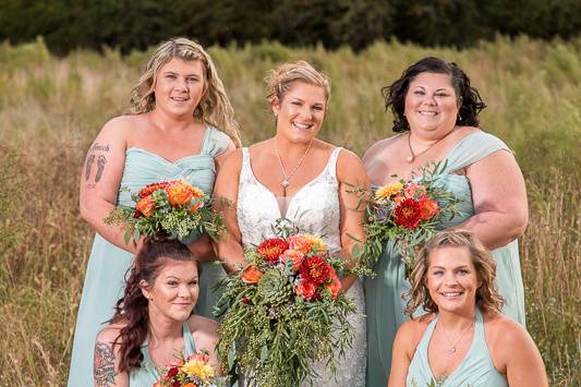 Bridesmaids Maryland Wedding