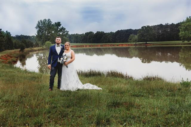 Bride and groom portrait