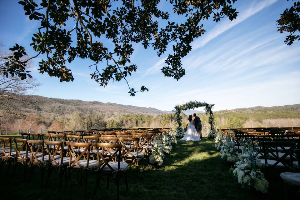 Outdoor wedding