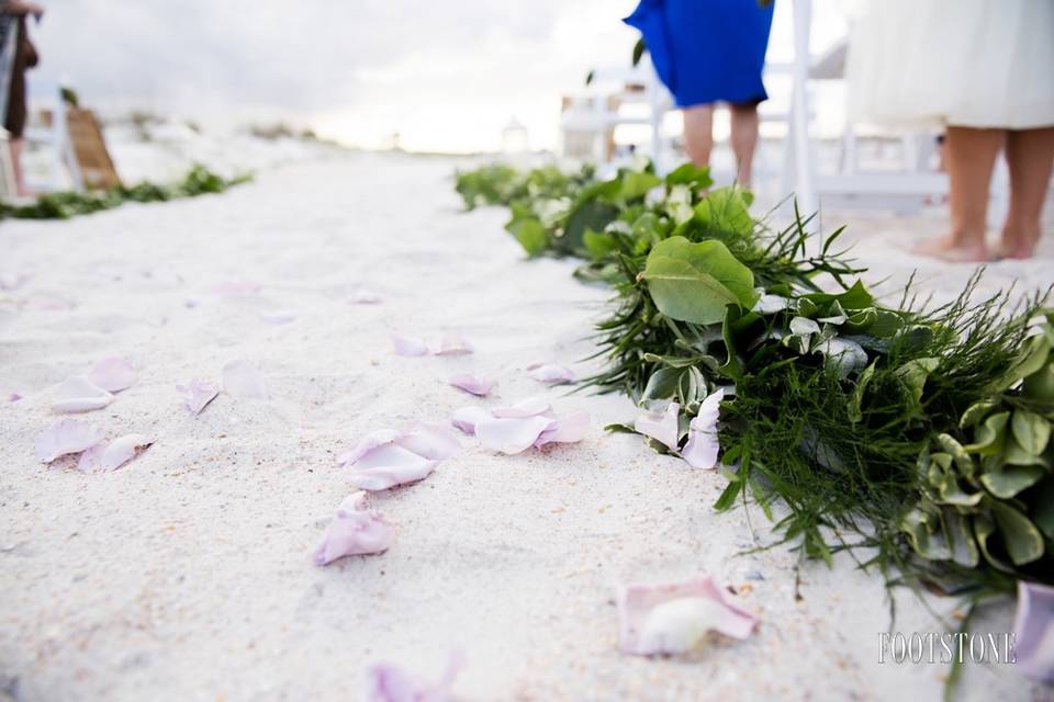 Beach wedding