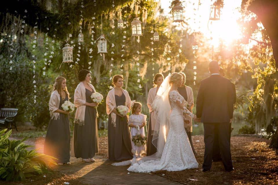 Outdoor wedding