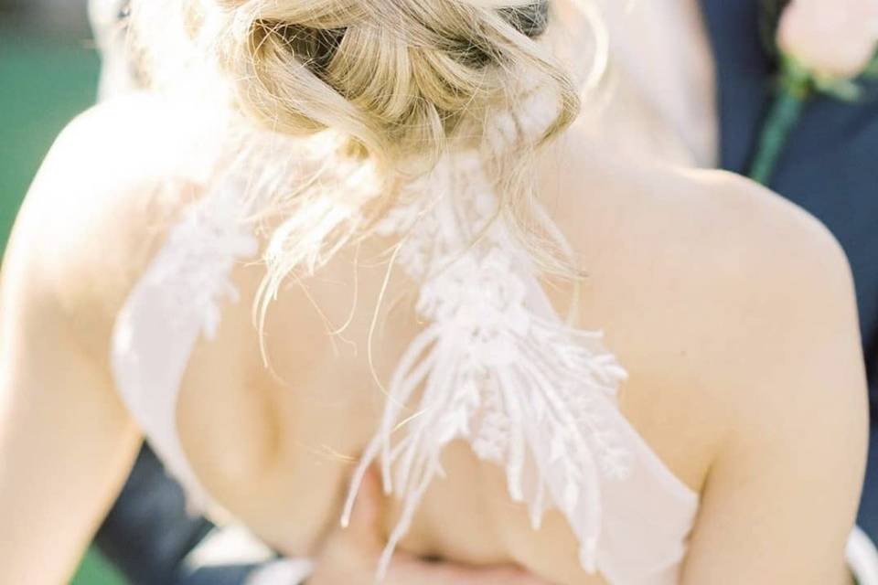 Messy updo