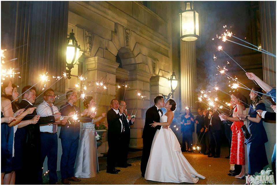 Wedding sparklers