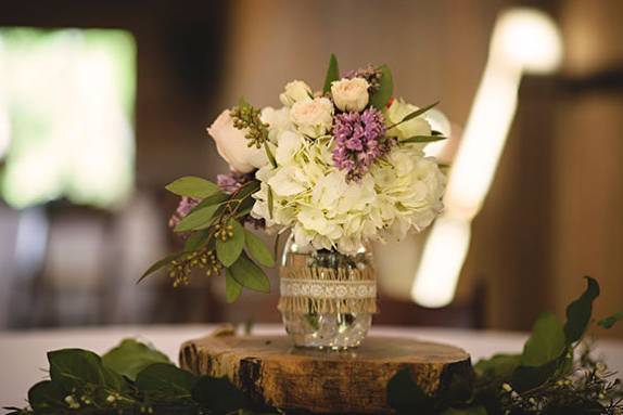 Wedding table centerpiece