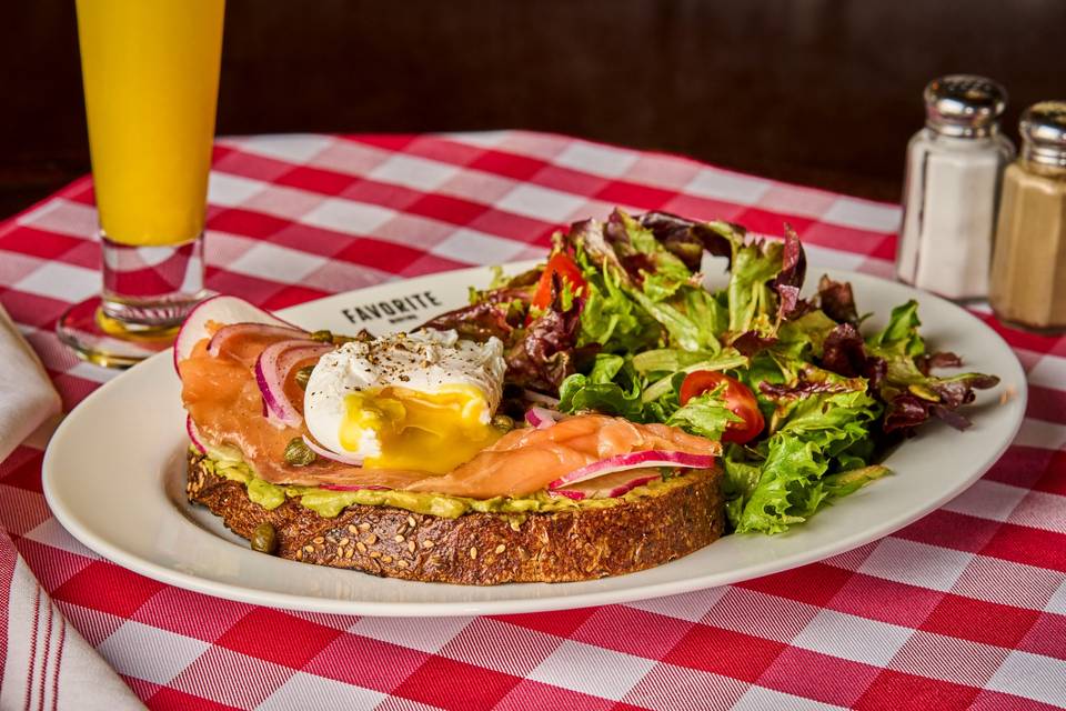 Smoked Salmon Avocado Toast