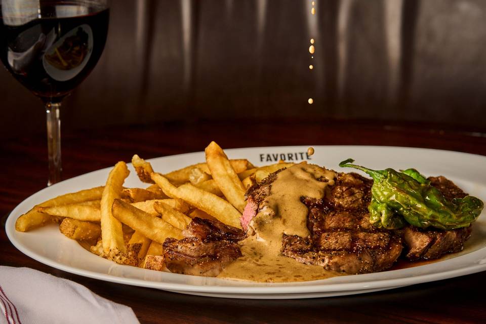 Ribeye frites