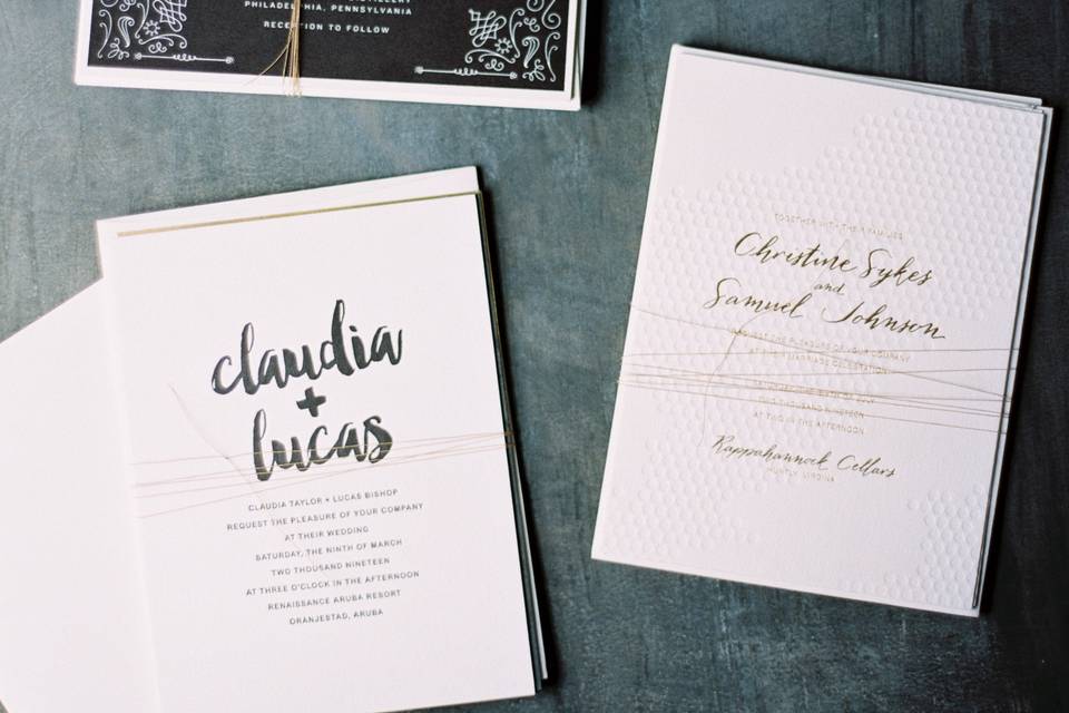 Wedding invitation