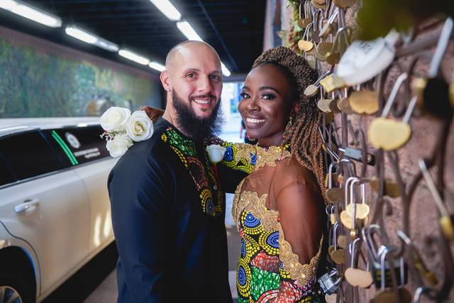 Wedding couple