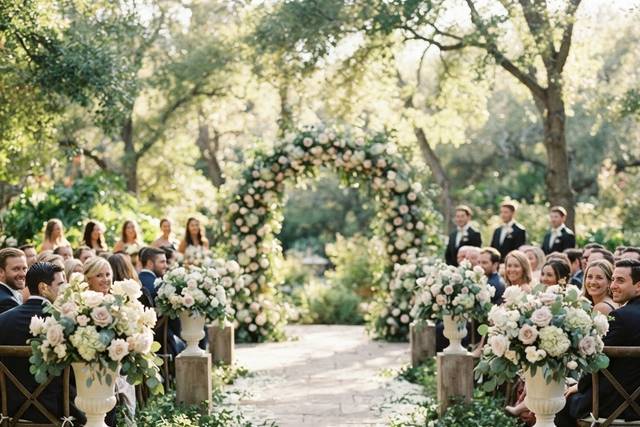 Aisle bride's perspective