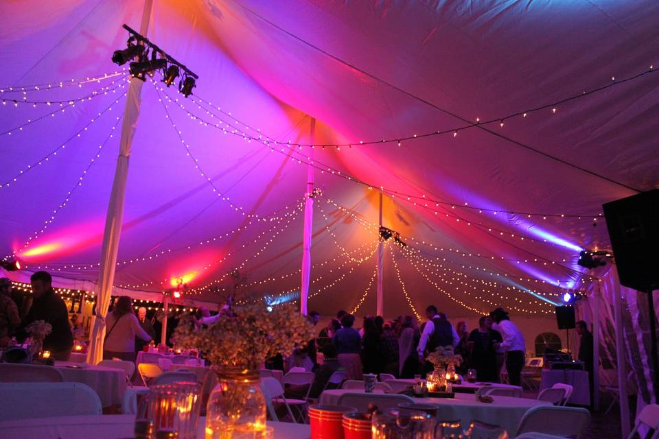 Tent with Lanterns