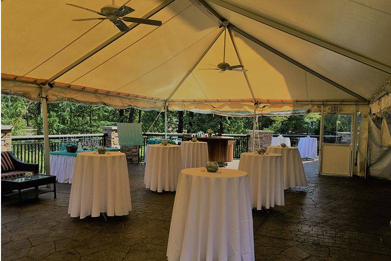 Marquee reception venue