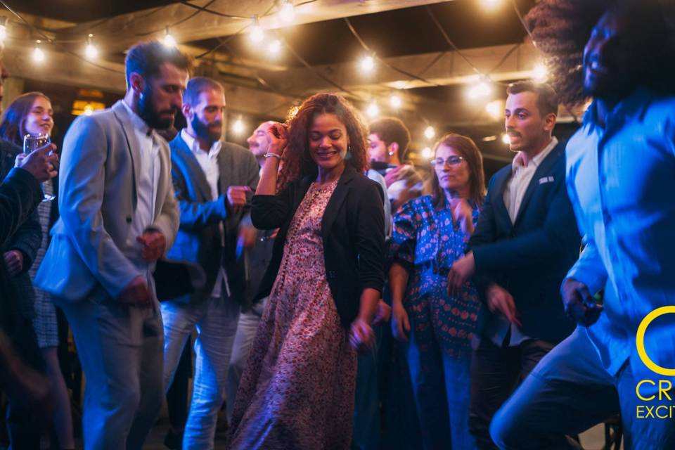 Back Yard Wedding Party