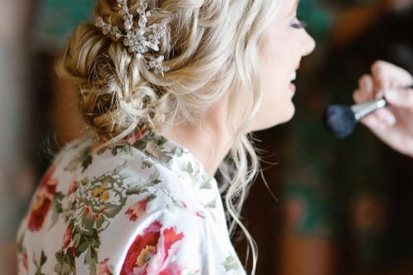 wedding hair and makeup artist kent