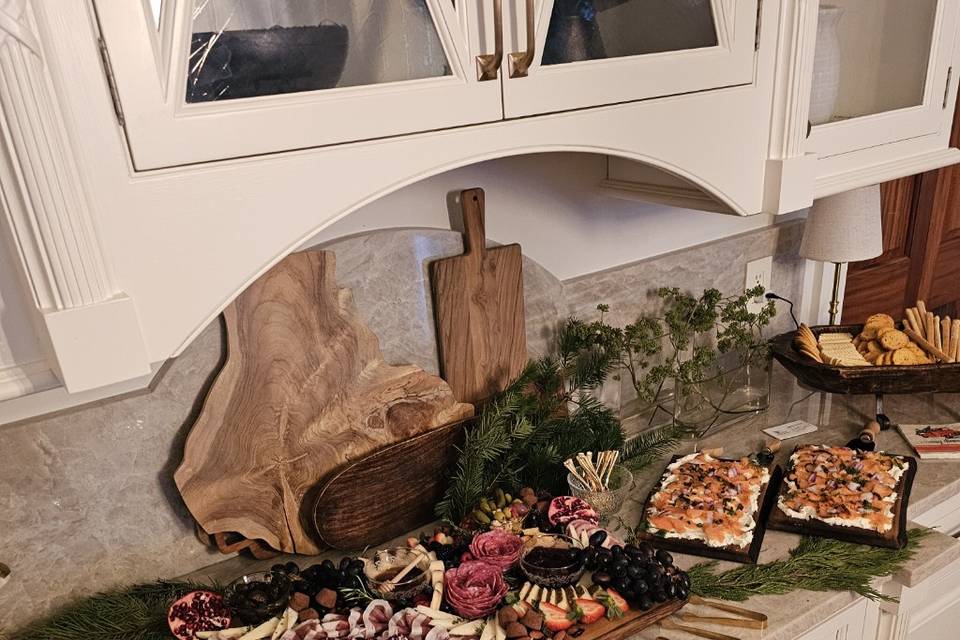 Party & Smoked Salmon Board