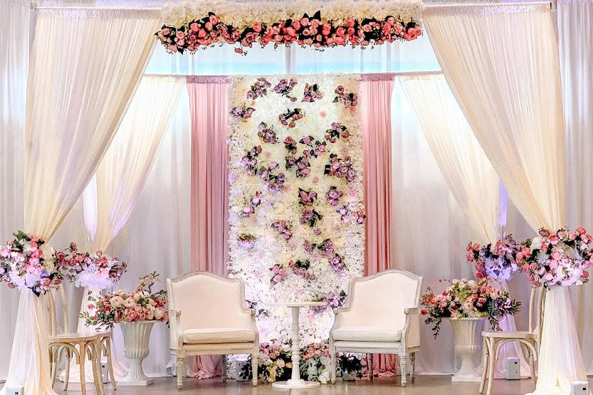 Stage Decor Backdrop Draping