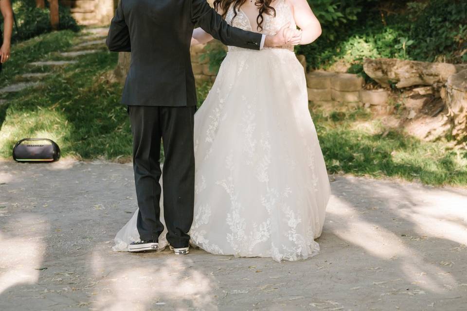 First dance in Lower Garden