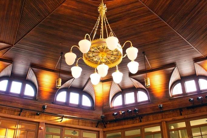 Reception chandelier